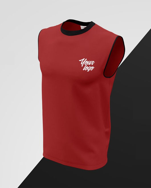 Download Mens Muscle Tank T Shirts Mockup Set Mockupfree Co