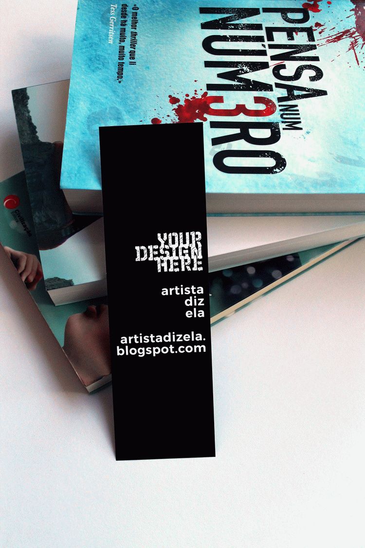 Download Bookmark Mockup Free Commercial Use | Download
