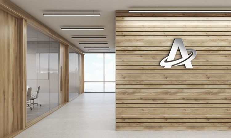 FREE 3D Office Logo Mock Up | Download