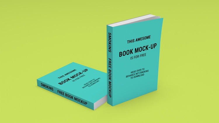 Free Book Mockup - Mockupfree.co