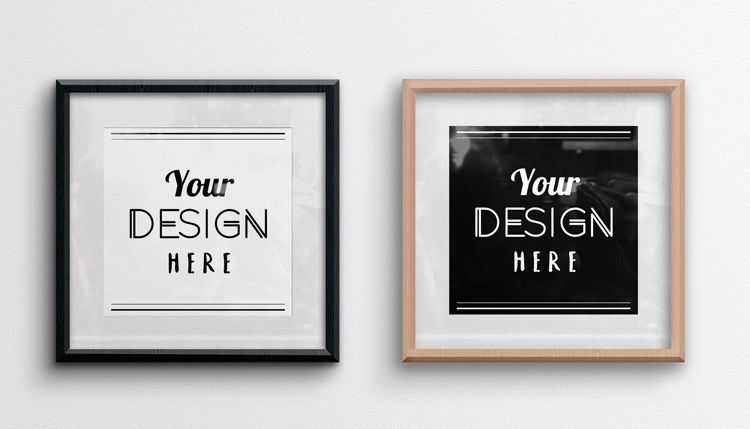 Download Free Square Frame Mockup Mockupfree Co