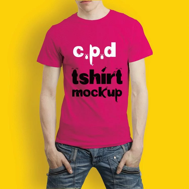 T-Shirt Free PSD Mockup