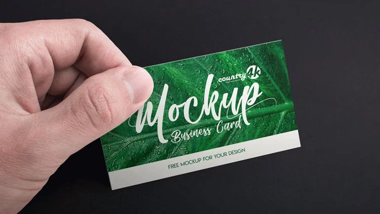 2 Free PSD Mockups for Business Card