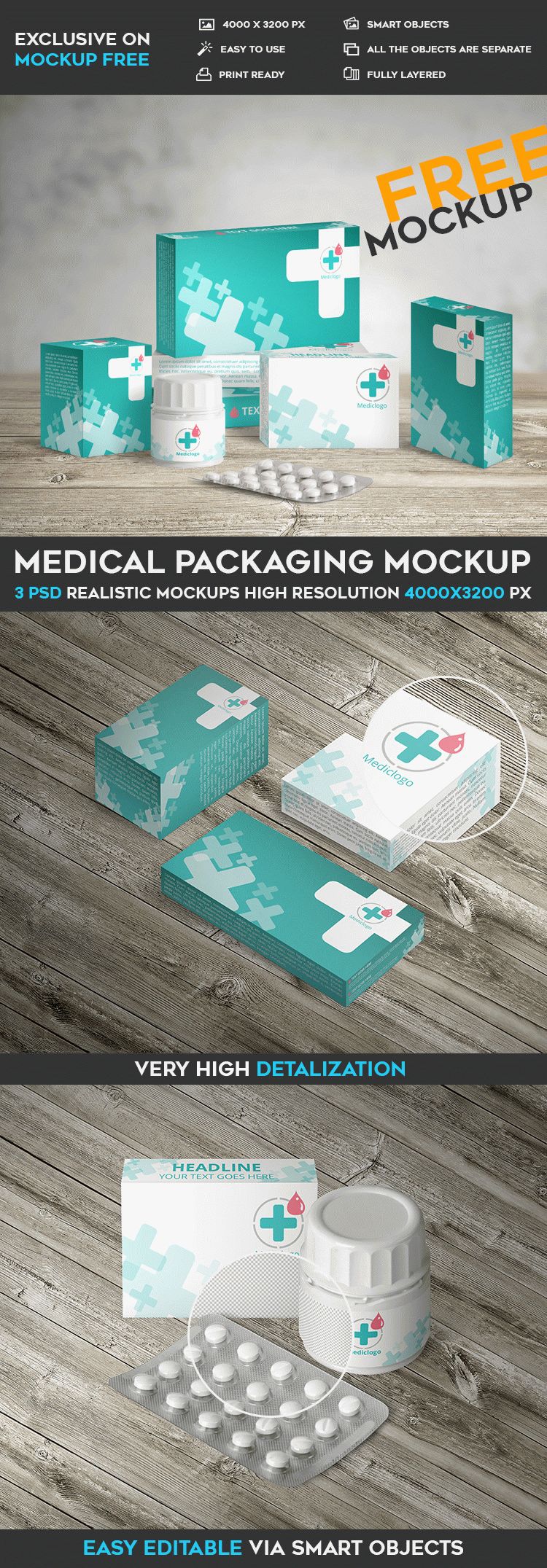 Download Medical Packaging Free Psd Mockup Mockupfree Co