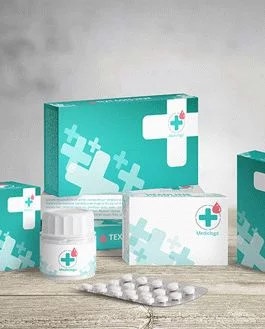 Medical Packaging – Free PSD Mockup