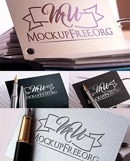 Photorealistic Free Logo Mock-Up Pack
