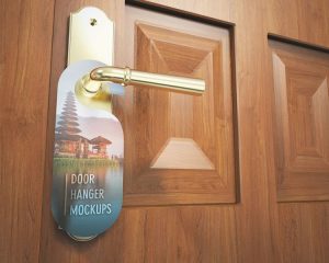 Download Door Hanger Mockups | Download