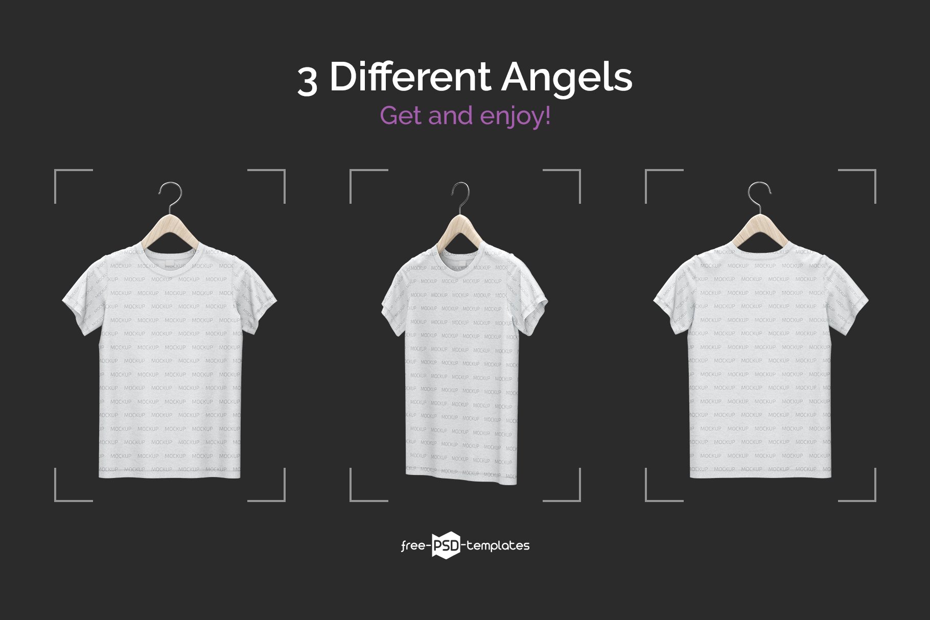 Download Hanging Mens T-Shirt Mockup | Download