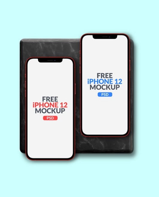 Free iPhone 12 Mockup
