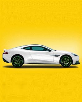 Aston Martin Car Branding Mockup Free PSD | Download