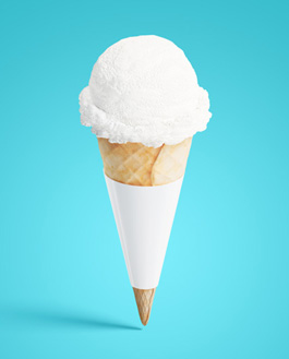 Download Free Brand Ice Cream Cone Mockup PSD | Download