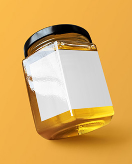 Download Free Honey Jar PSD MockUp in 4k | Download PSD Mockup Templates