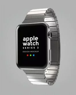 Free Apple Watch PSD Mockup