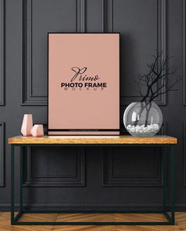 Free Primo Photo Frame MockUp Psd