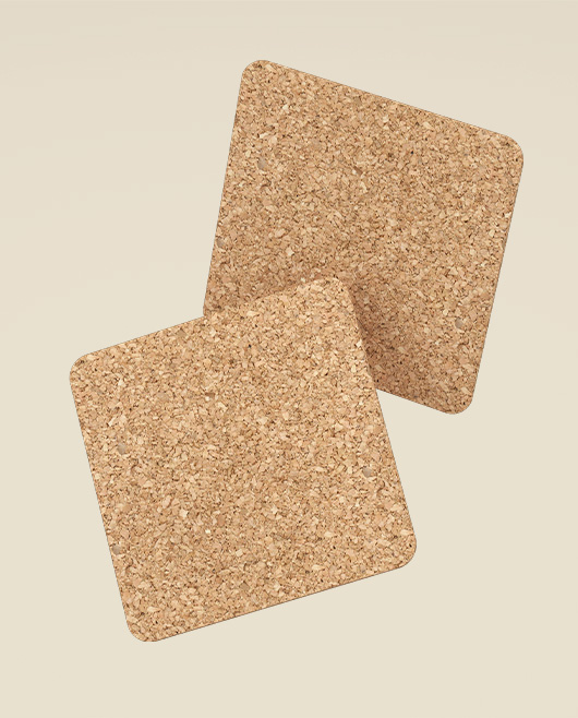 Cork Drink Coaster 3 Free PSD Mockups Mockupfree.co