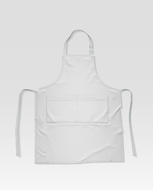 Apron Top View Mockup Set in PSD for Photoshop