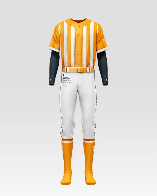 Baseball Uniform Mockup PSD Template