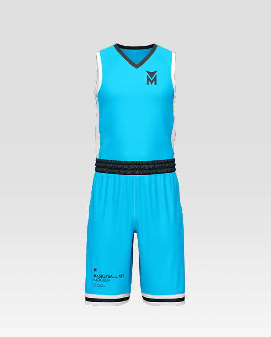 Basketball Kit Mockup Template Set for Photoshop (PSD)