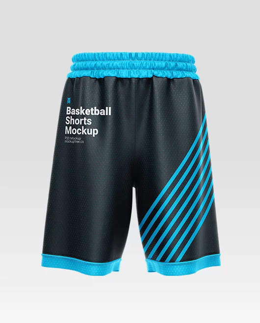 Basketball Shorts PSD Mockup