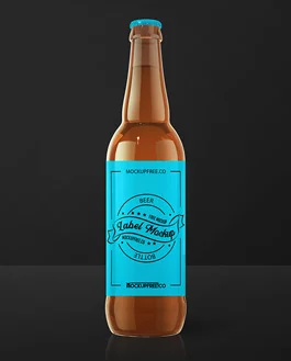 Beer Label – Free PSD Mockup