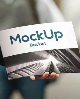 Booklet – 2 Free PSD Mockups