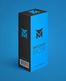 Box Packaging – Free PSD Mockup