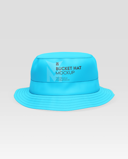 Bucket Hat Mockup Template Set in PSD format