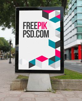 Free Outdoor Ads PSD Mockups 