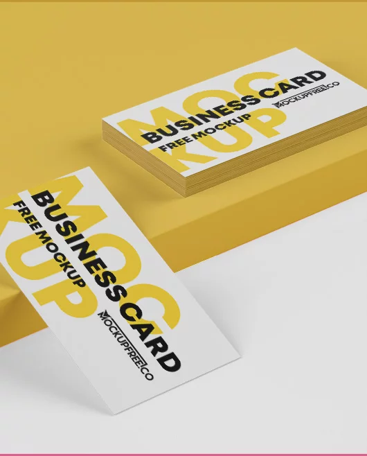 Business Card – 2 Free PSD Mockups