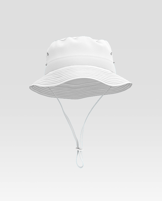 Chin strap Bucket Hat Mockup Template Set for Photoshop (PSD)