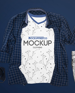 Clothing – Free PSD Mockup - Mockupfree.co