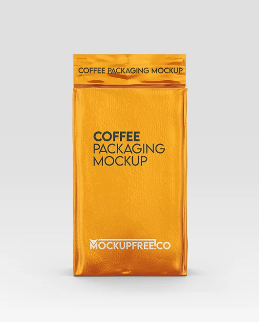 Coffee Packaging Mockup PSD