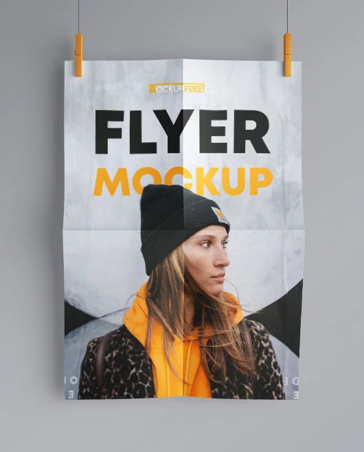 Flyer – 3 Free PSD Mockups