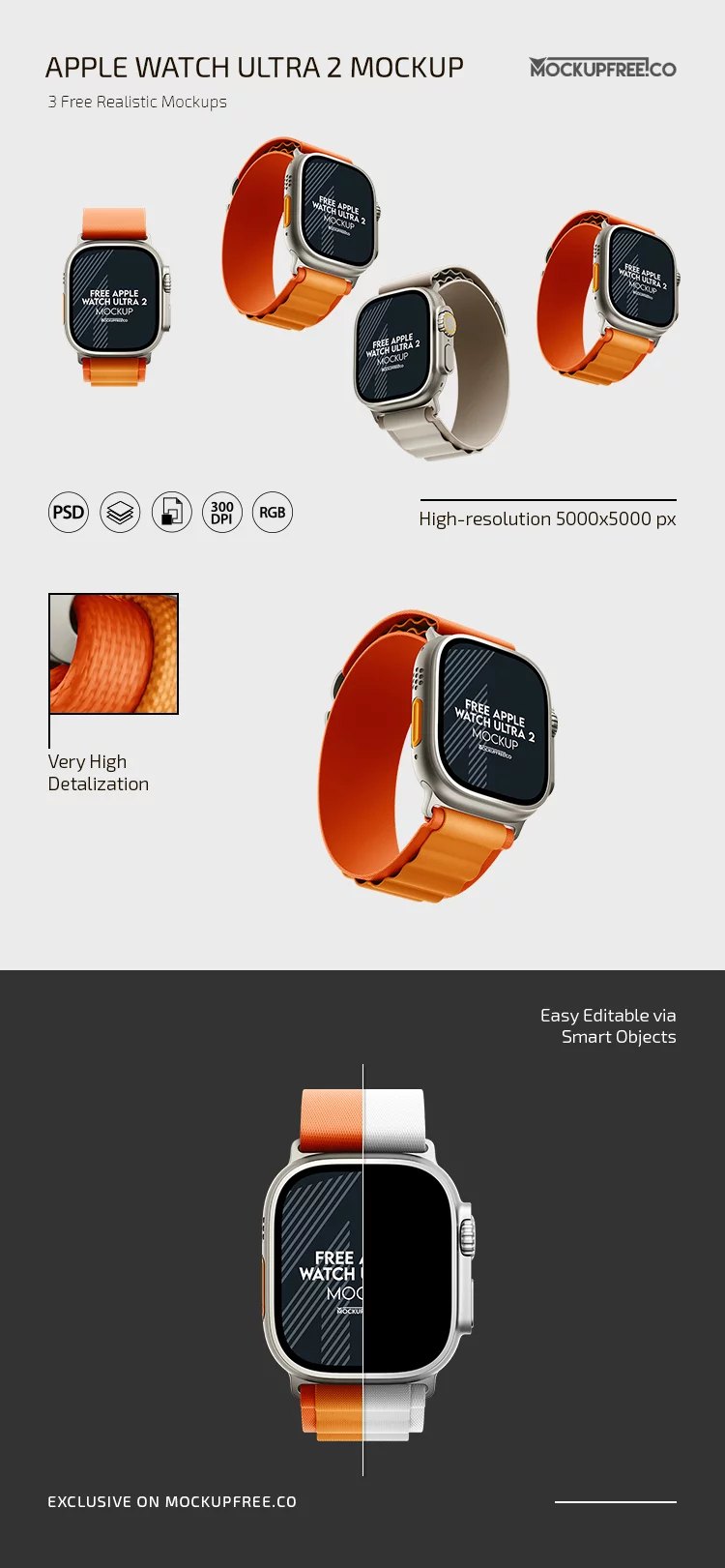 Free Watch Mockup in PSD #Free #Watch #Mockup #PSD