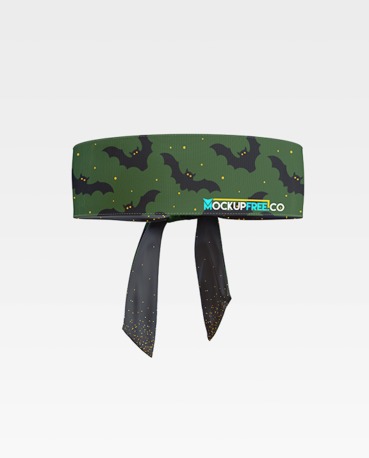 Free Bandana PSD Mockup Mockupfree.co