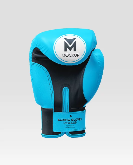 Free Boxing Gloves PSD Mockup