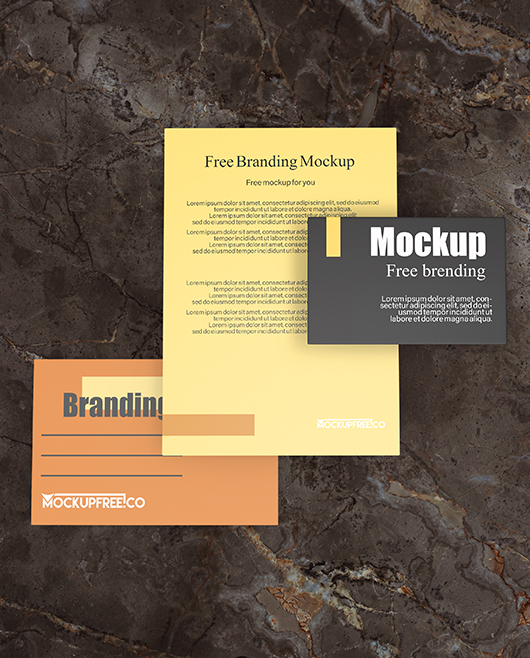 Free Branding Mockup PSD Pack in PSD for Photoshop