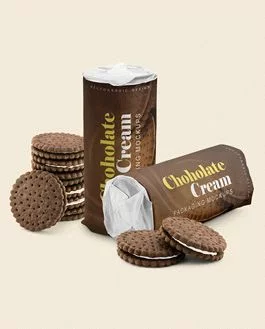 Free Chocolate Cream Packaging PSD Mockup