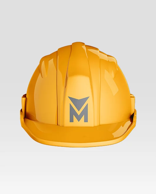 Free Construction Helmet PSD Mockup