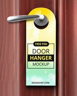 door hanger template free download photoshop