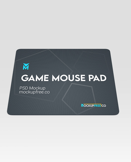 Free Game Mouse Pad Mockup for (PSD)