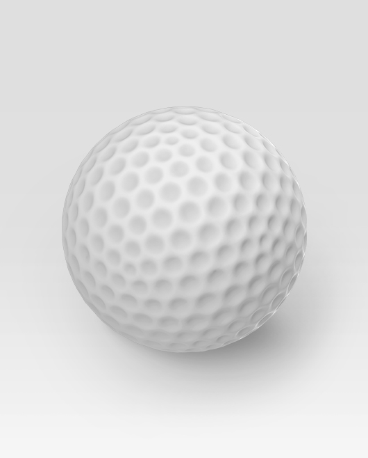 Free Golf Ball PSD Mockup for Photoshop