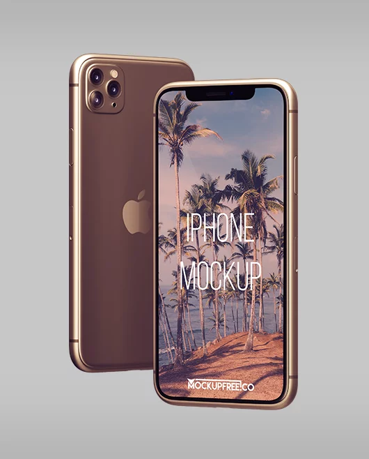 Free iPhone Mockup in PSD
