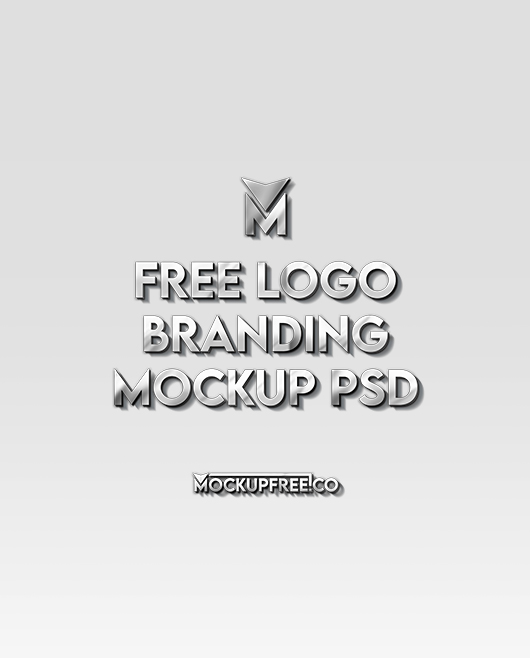 Free Logo Branding Mockup PSD Set for Photoshop