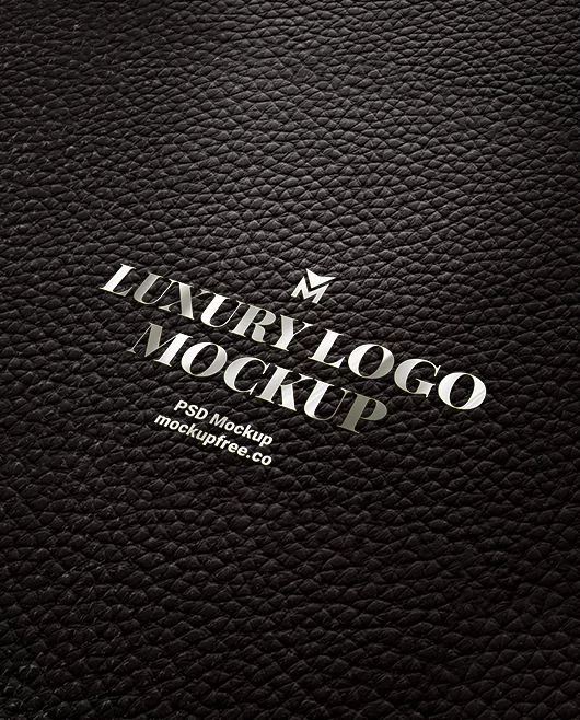 Free Luxury Logo PSD Mockup