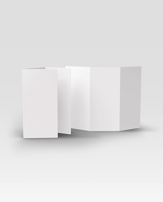 Free PSD Tri Fold Mockup Template Set for Photoshop