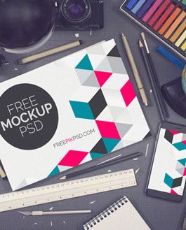 Free Sketch Paper Mockup Psd - Mockupfree.co