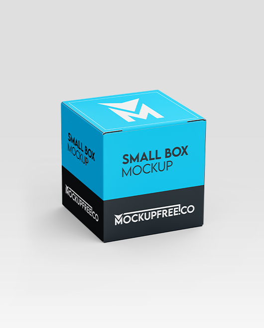 Free Small Box Mockup PSD Bundle for Photoshop