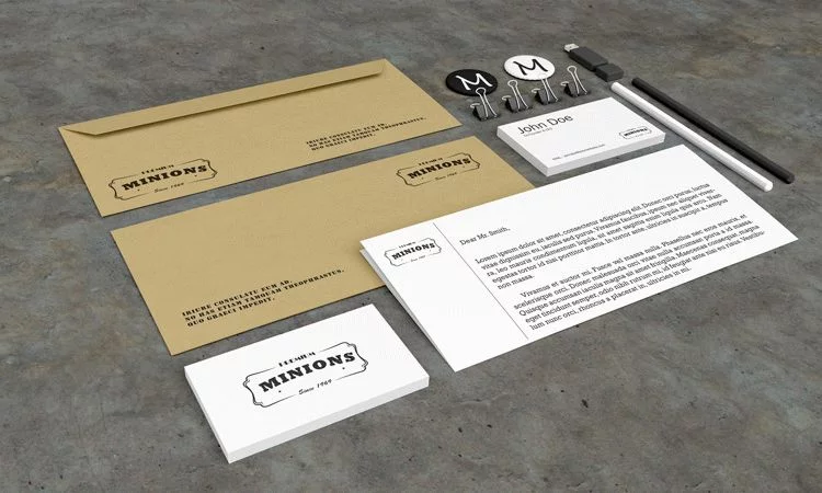 Free Stationery PSD Mockups