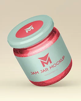 Jam Jar – 2 Free PSD Mockups